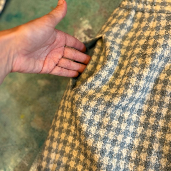 90s Blue Houndstooth Suit - Picture 8 of 16